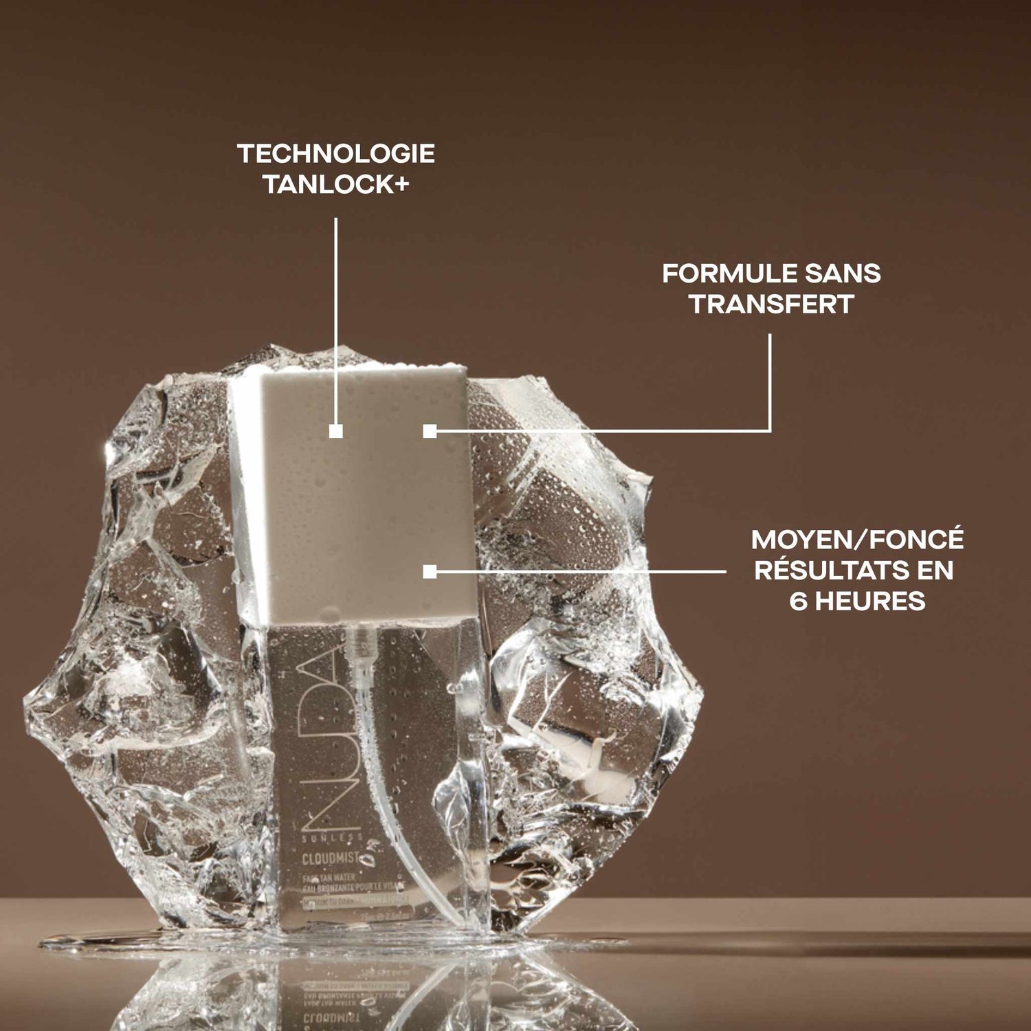 Couldmist - eau bronzante - moyen a foncé