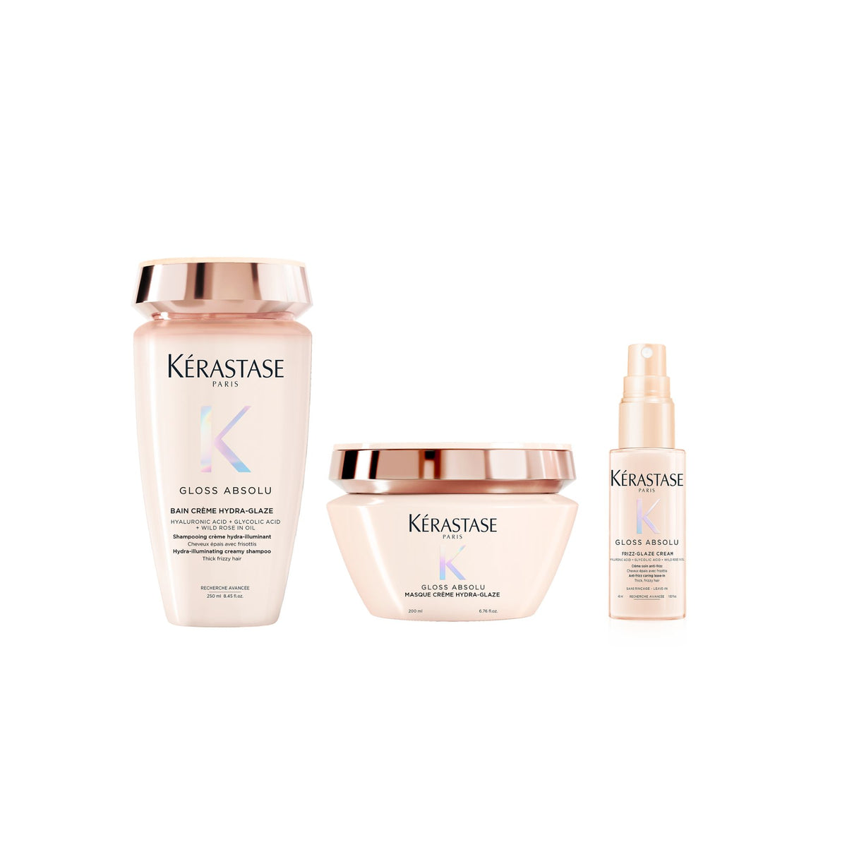 Trio De Noël Gloss Absolu Crème -25% — Kérastase  *Sans Emballage*