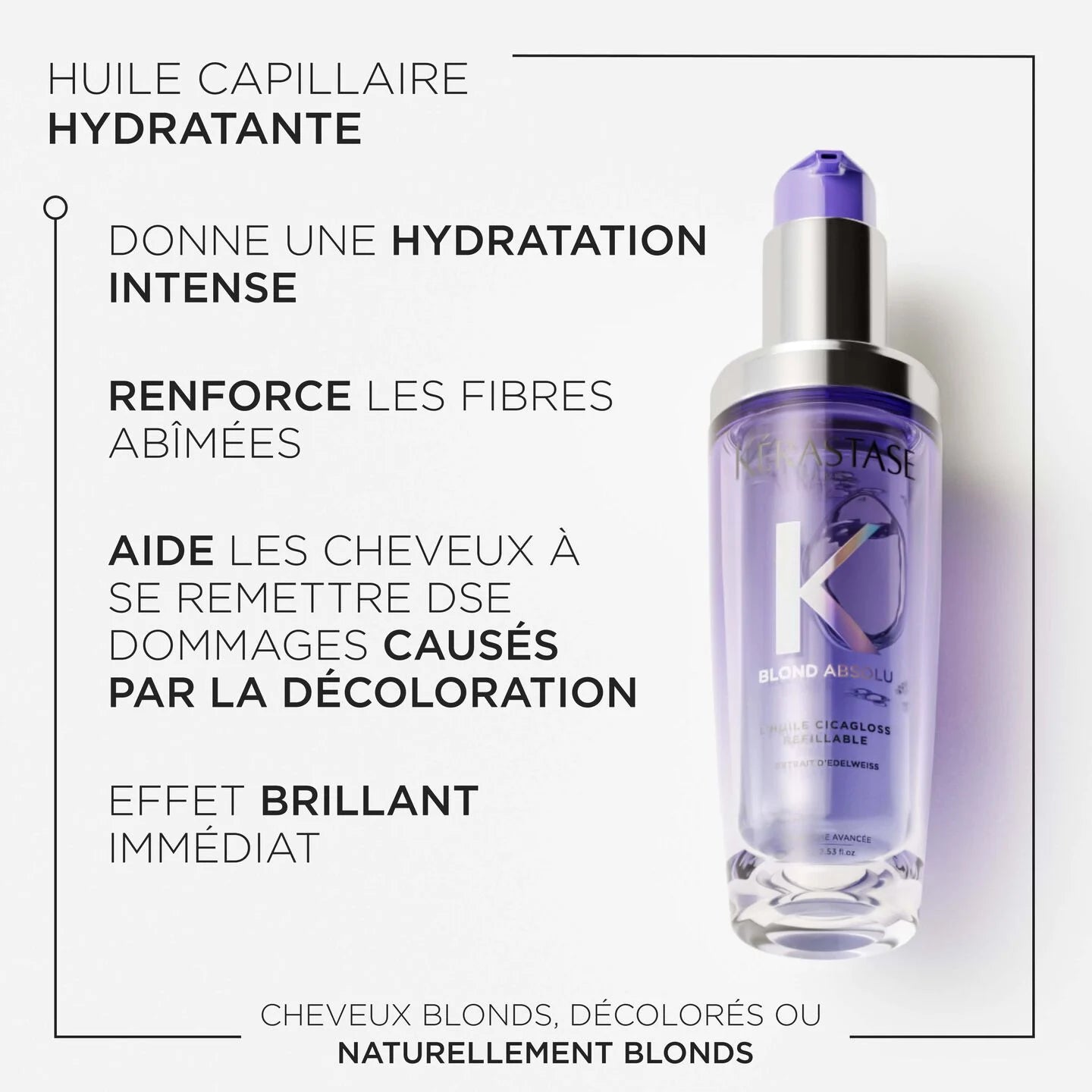 BLOND ABSOLU L'HUILE CICAGLOSS