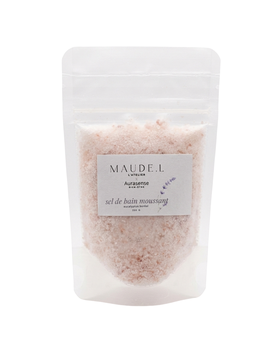 Échantillon de sels de bain Maude.L — eucalyptus boréal